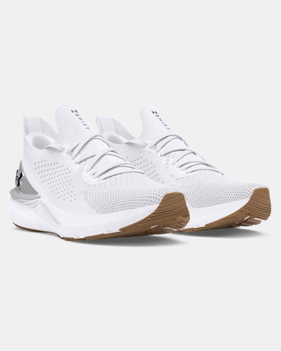 Women's UA Shift Running Shoes in White image number 3